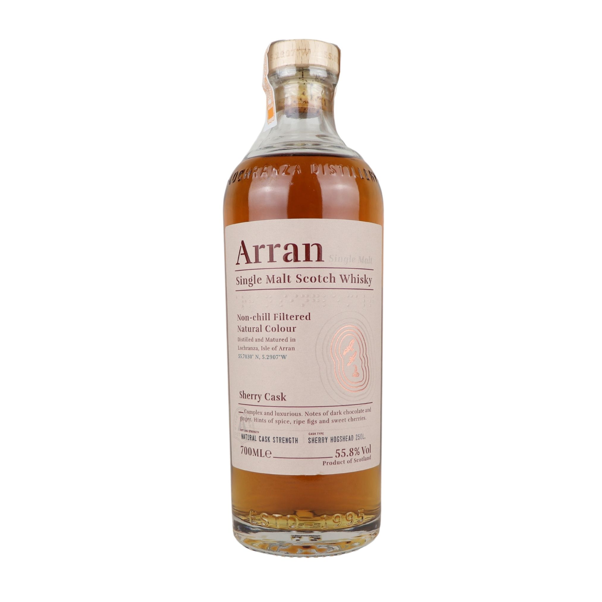 Arran Sherry Cask Single Malt Scotch Whisky 700mL Arran Sherry Cask Single Malt Scotch Whisky 700mL